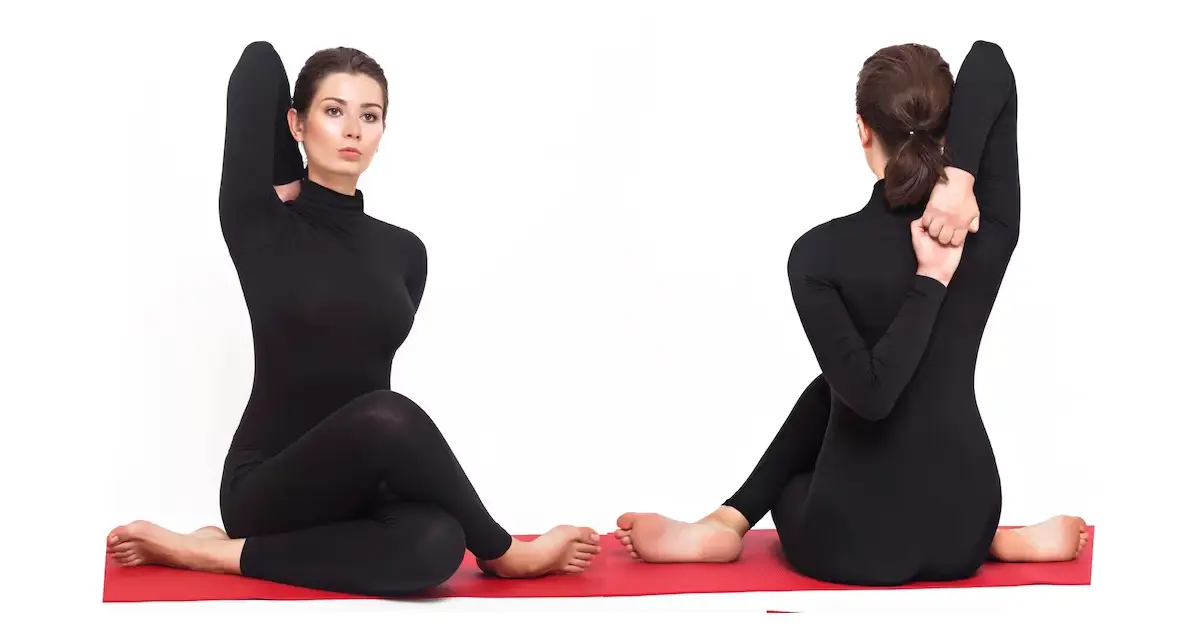 Mastering Gomukhasana: A Journey into Symmetry and Strength with Cow Face Pose