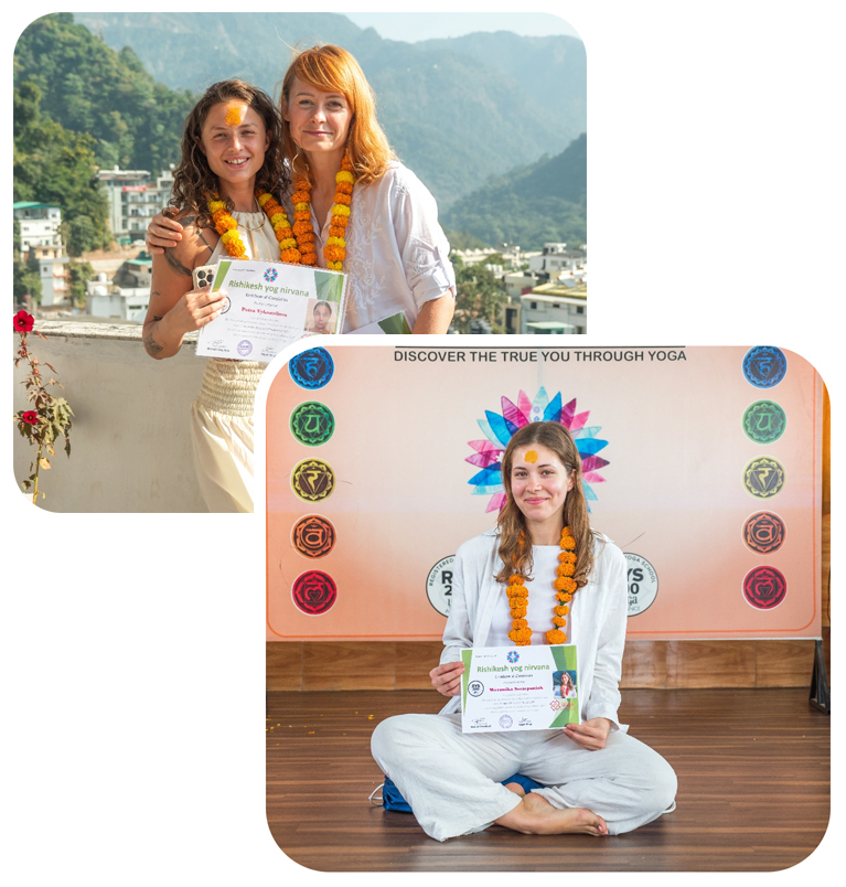 Kundalini Yoga Teacher Training graduation and Yoga Alliance certification Rishikesh