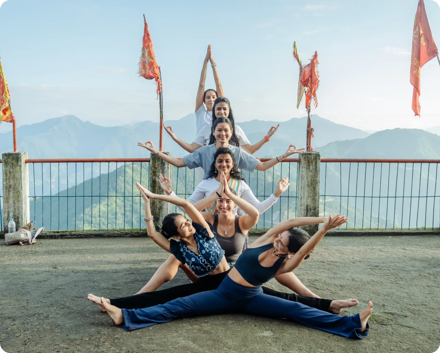 Safe yoga campus at Rishikesh Yog Nirvana