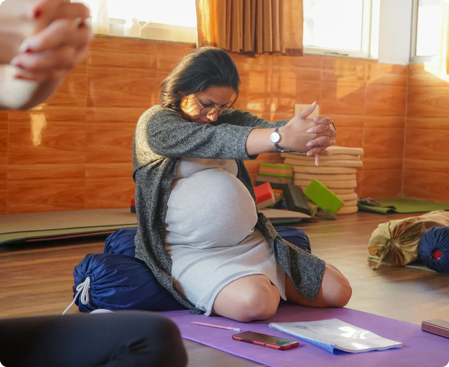 Pregnancy-safe yoga asanas at Rishikesh Yog Nirvana