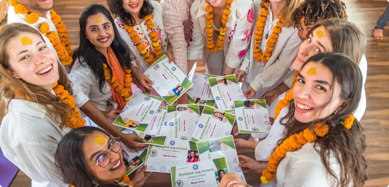 Residential Ashtanga yoga course in India at Rishikesh Yog Nirvana