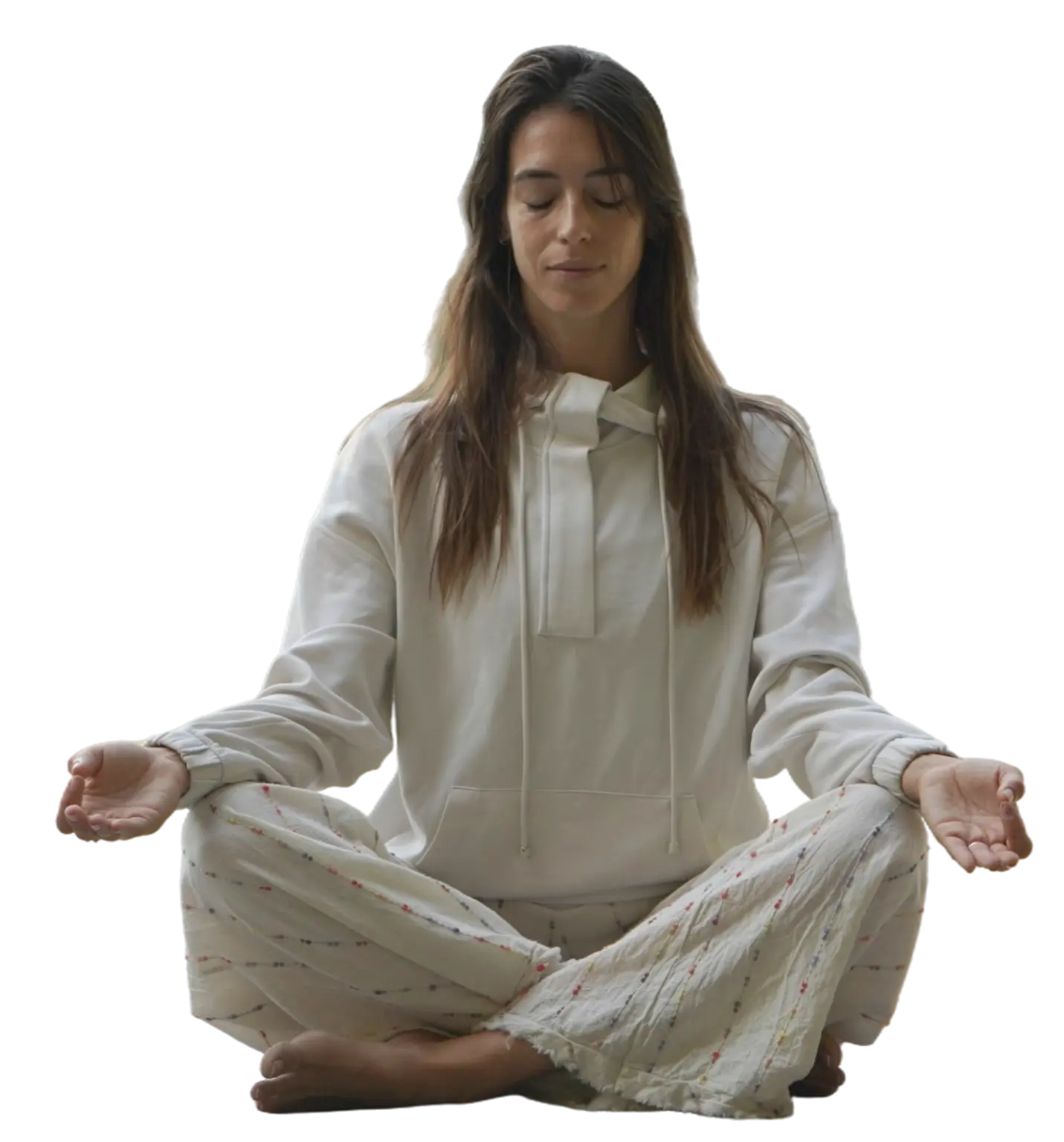 Yin yoga mindful stillness practice at Rishikesh Yog Nirvana