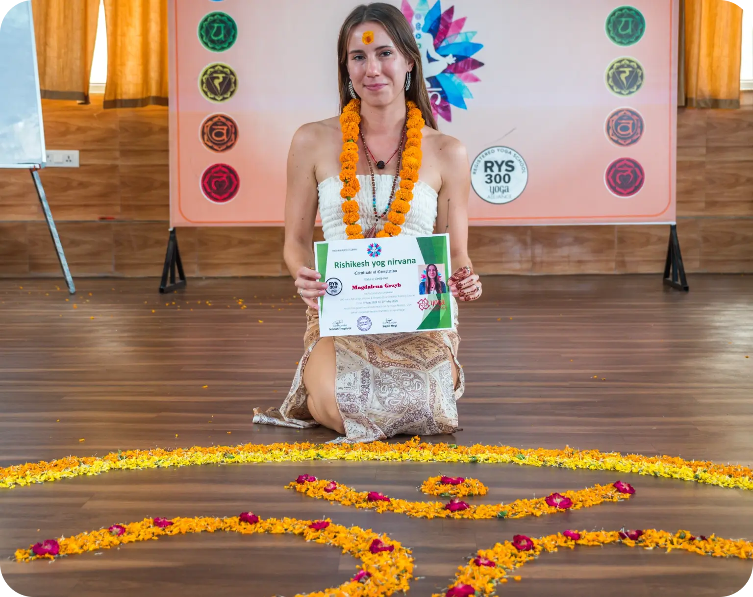 Yoga Alliance certified Yin yoga course at Rishikesh Yog Nirvana